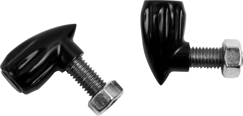 Kodlin - Kodlin Bullet 3-in1 Turn Signals - Grooved - Black - K68461