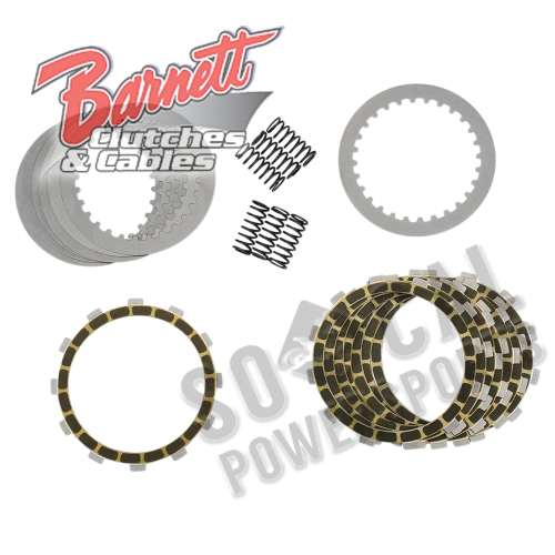 Barnett - Barnett Complete Dirt Digger Clutch Kit - Kevlar - 303-35-10018