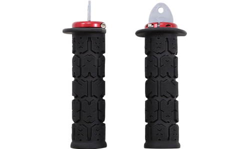 ODI - ODI Rogue ATV/PWC Grips - Black/Red - J33RGB-R