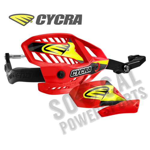 Cycra - Cycra Ultra Probend Handguards with 1 1/8in. HCM Clamp - Red - 1CYC-7506-32HCM