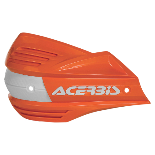 Acerbis - Acerbis X-Factor Replacement Plastic Handguards - Orange/White - 2393481362