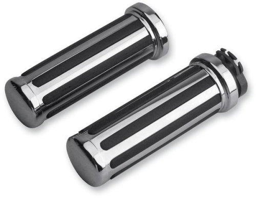 G2 Ergonomics - G2 Ergonomics Quarter-Turn Throttle System - Rail Grips with Smooth End Caps - 17-0513-T