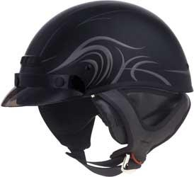 G-Max - G-Max GM35F Derk Full Dressed Helmet - G1235194 F.TC-12 - Flat Black Derk - Small