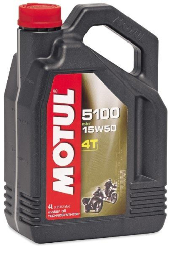 Motul - Motul 5100 4T Synthetic Ester Blend Motor Oil - 15W50 - 55gal. Drum - 3082D55A