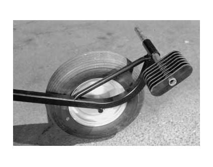 American Manufacturing Inc. - American Manufacturing Inc. Heavy Duty Shop Dolly - Lift Arm and Pad - 8019
