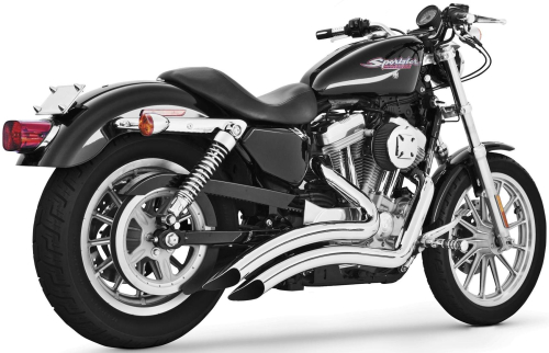 Freedom Performance - Freedom Performance Sharp Curve Radius Exhaust System - Chrome - HD00210