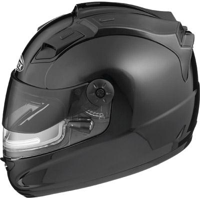 G-Max - G-Max GM68S Solid Snow Helmet - 468573 - Max Black/Electric - X-Small