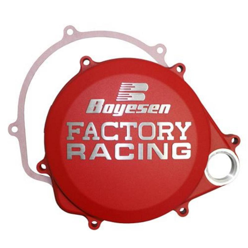 Boyesen - Boyesen Factory Clutch Cover - Red - CC-06R