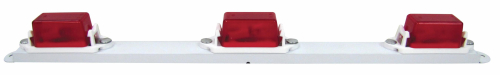 Peterson Manufacturing - Peterson Manufacturing Mini ID Light Bar for Over 80in. Applications - Red - 107-3R
