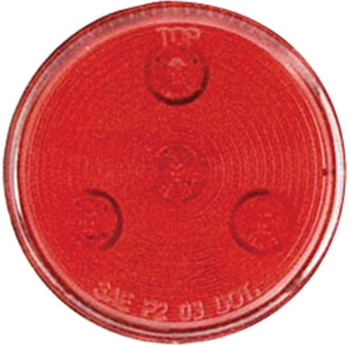 Optronics Inc - Optronics Inc Round LED Selaed Marker/Clearance Lights - 2.5in. - Red - 3 Diodes - MCL-57RK RED