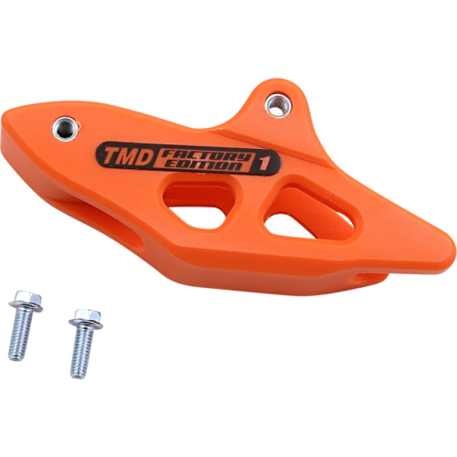 T.M. Designworks - T.M. Designworks Factory Edition Mini Bike Rear Chain Guide - Orange - RCG-KT55-OR