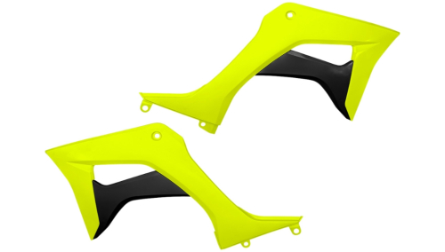 UFO Plastics - UFO Plastics Radiator Shroud - Florescent Yellow - HO05600-DFLU