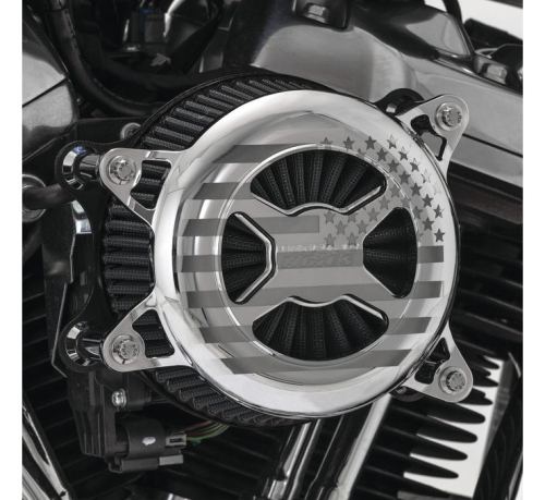 Vance & Hines - Vance & Hines VO2 America Air Intake - Chrome - 72341FG