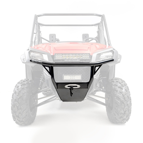 HMF Engineering - HMF Engineering HMF IQ Defender Front Bumper (HD Style) - Black - 9227181361