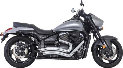 Freedom Performance - Freedom Performance Sharp Curve Radius Exhaust System - Chrome - MS00028