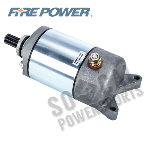 Fire Power - Fire Power Starter Motor - Silver - 410-54161