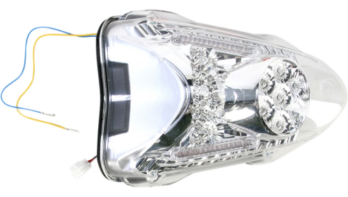 Moto MPH - Moto MPH Integrated Taillights - Clear - MPH-20066C