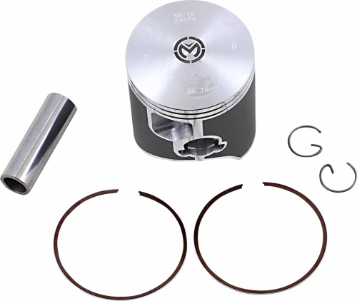 Moose Racing - Moose Racing Cast Aluminum Piston Kit - Standard Bore 66.36mm - 0910-6020
