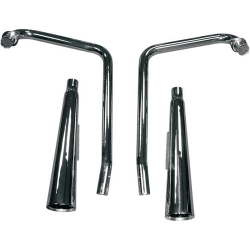 Mac - Mac 2-Into-2 Megaphone Complete System - Chrome - 002-0733