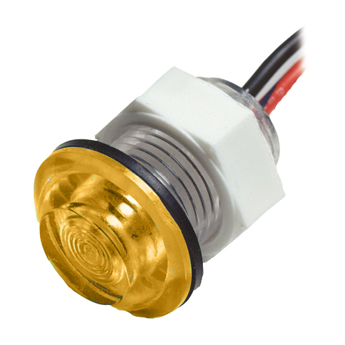 Innovative Lighting - Innovative Lighting LED Bulkhead Livewell Light Flush Mount - Amber