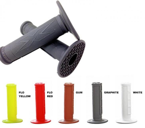 EKS Brand - EKS Brand Half Waffle Grips - Gum - 067-20140