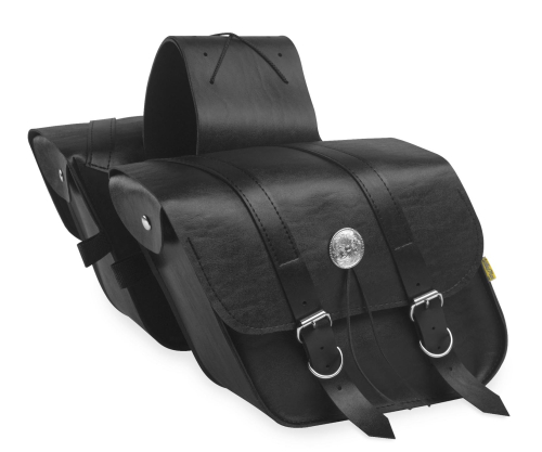 Willie & Max - Willie & Max Deluxe Slant and Compact Slant Saddlebags - Compact Slant - SB707-05