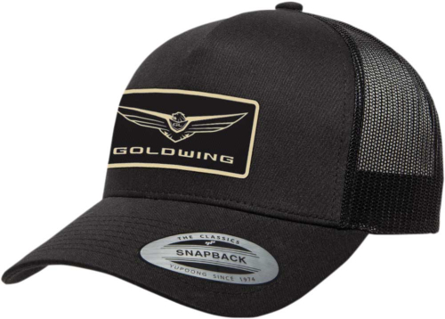 Factory Effex - Factory Effex Goldwing Icon Snapback Hat - 25-86802 - Black - OSFM