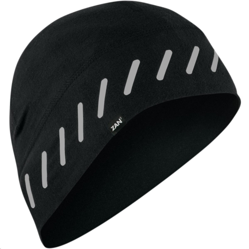 Zan Headgear - Zan Headgear Sportflex Series Beanie - WHLL114R - Reflective Black - OSFM