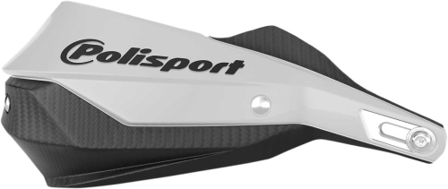 Polisport - Polisport Trail Blazer Wrap Around Handguards - White/Black - 8308800001