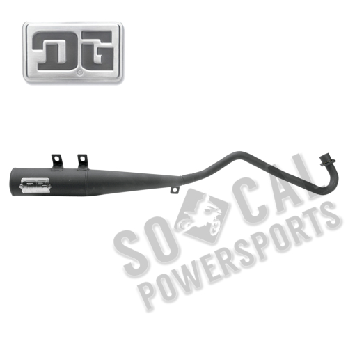 DG Performance - DG Performance RCM Exhaust System - Steel - 04-2109