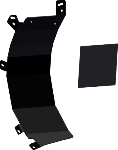 KFI Products - KFI Products Poly Blade Side Shield Driver - 106110
