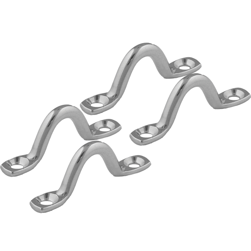 TACO Marine - Taco Stamped Stainless Steel Eye Straps (4 Pack)
