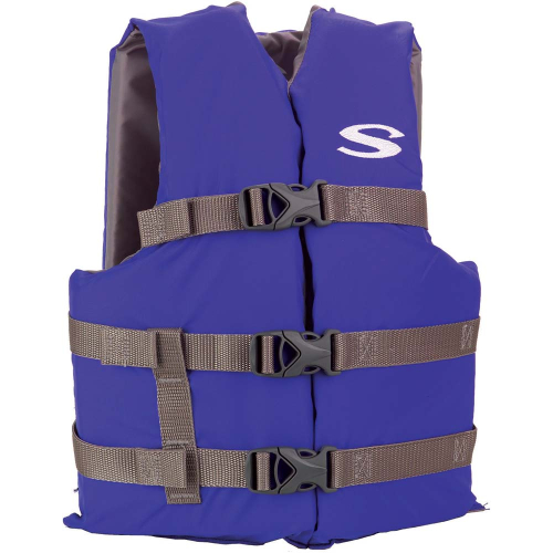 Stearns - Stearns Youth Classic Vest Life Jacket - 50-90lbs - Blue/Grey