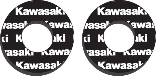 Factory Effex - Factory Effex Moto Grip Donuts - Kawasaki Black - 22-67100