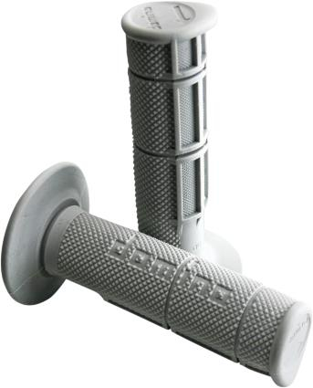 G2 Ergonomics - G2 Ergonomics Domino Victor Half Waffle Grips - Gray - 1150.82.52.06