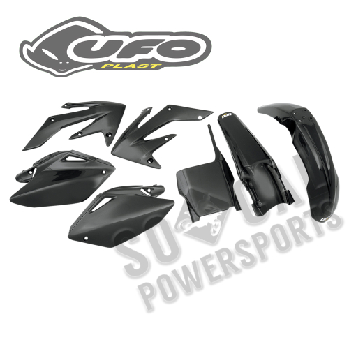 UFO Plastics - UFO Plastics Complete Body Kit - Black - HOKIT104-001