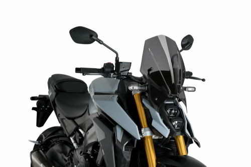 PUIG - PUIG New Generation Touring Windshield - Dark Smoke - 20835F