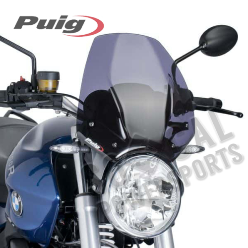 PUIG - PUIG New Generation Sport Windscreen - Dark Smoke - 6488F