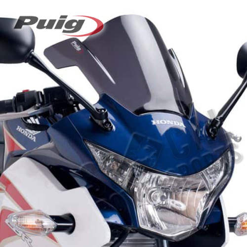 PUIG - PUIG Racing Windscreen - Dark Smoke - 5643F