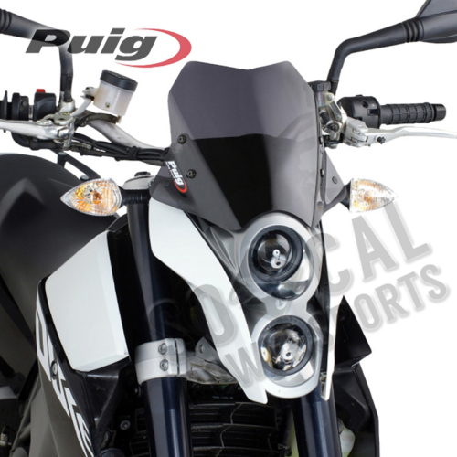 PUIG - PUIG New Generation Sport Windscreen - Dark Smoke - 4941F