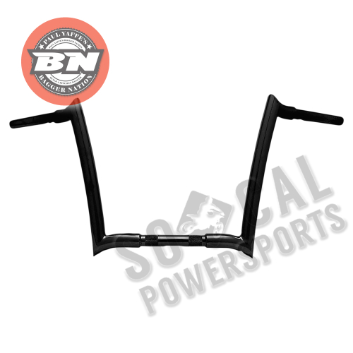 Paul Yaffe Originals - Paul Yaffe Originals 1-1/4in. Bagger Monkey Bars - 10in. - Gloss Black - OEMB-125-B