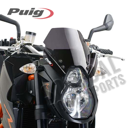 PUIG - PUIG New Generation Sport Windscreen - Dark Smoke - 4942F