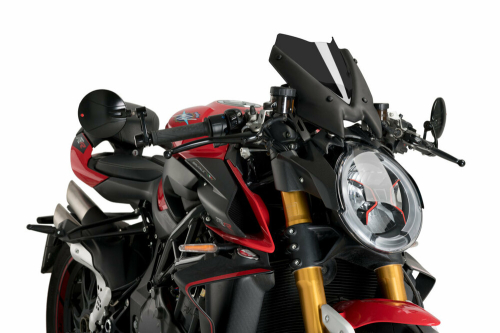 PUIG - PUIG New Generation Sport Windshield - Dark Smoke - 20680F