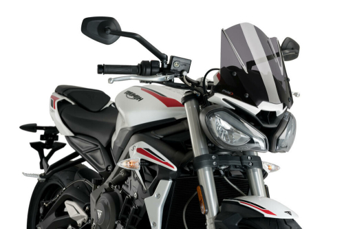 PUIG - PUIG New Generation Sport Windscreen - Dark Smoke - 20432F