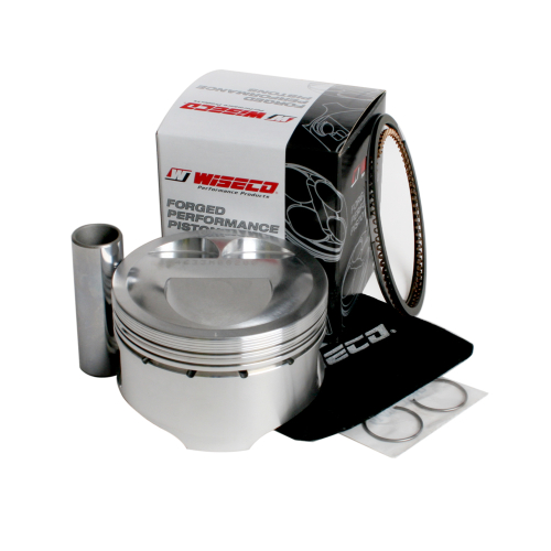 Wiseco - Wiseco Piston Kit - 3.00mm Oversize to 84.95mm Bore, 11:1 Compression - 4633M08200