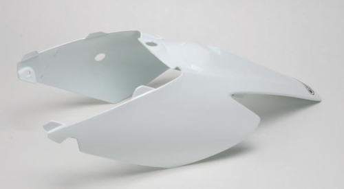 UFO Plastics - UFO Plastics Rear Fender with Side Panels - White - KT03080-041