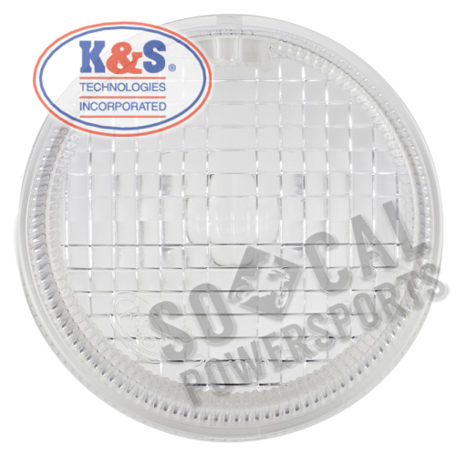 K&S Technologies - K&S Technologies DOT Approved Turn Signal Replacement Lens - Clear - 25-1250C