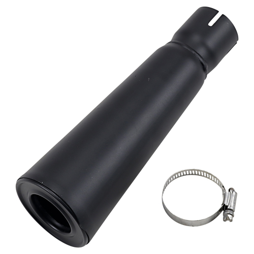 SuperTrapp - SuperTrapp Universal 3M Steel Dirtbike Muffler Body - 1-3/4in. - Black - 317-1750