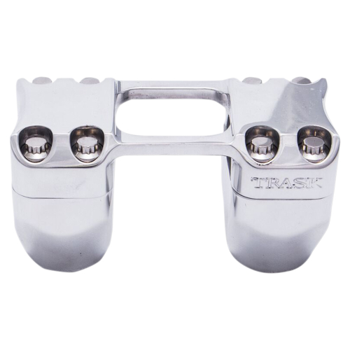 Trask Performance - Trask Performance Assault Risers for 1-1/4in. Handlebars - 2in. - Chrome - TM86012PO