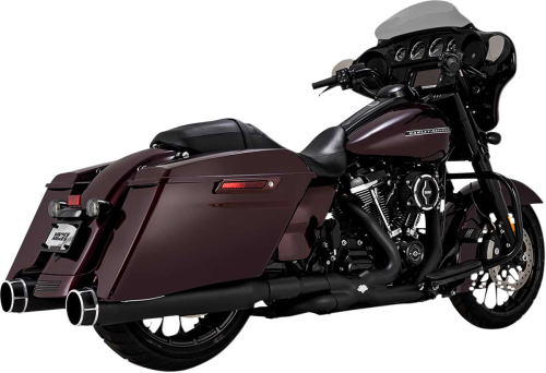 Vance & Hines - Vance & Hines Torquer 450 Slip-On Mufflers - Machine Cut - 46676